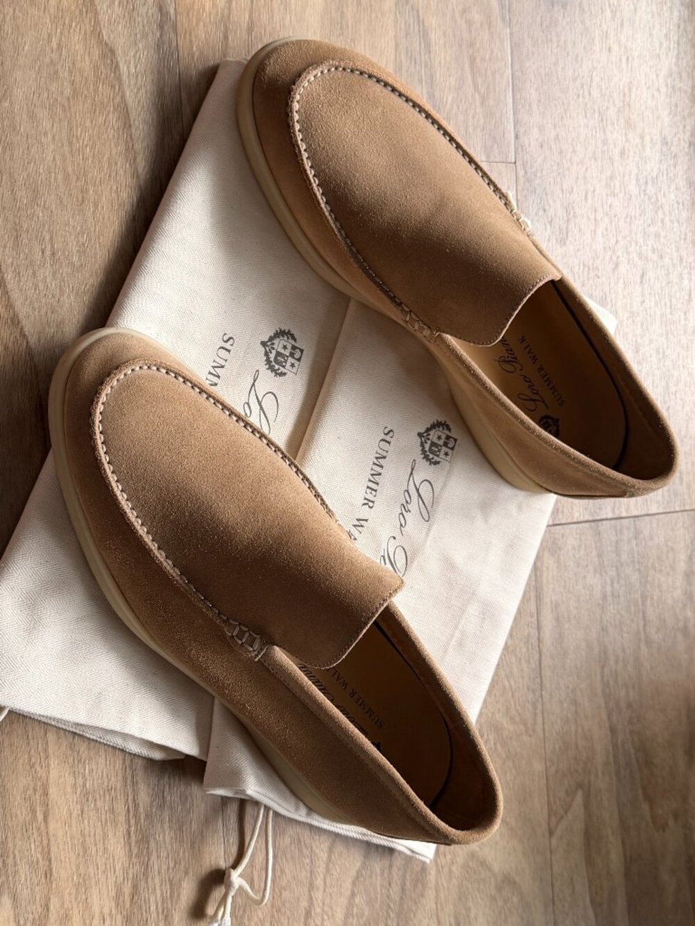 Loro Piana Summer Walks, Tan, Size 40.5 (US 8-8.5) - Picture 2 of 10